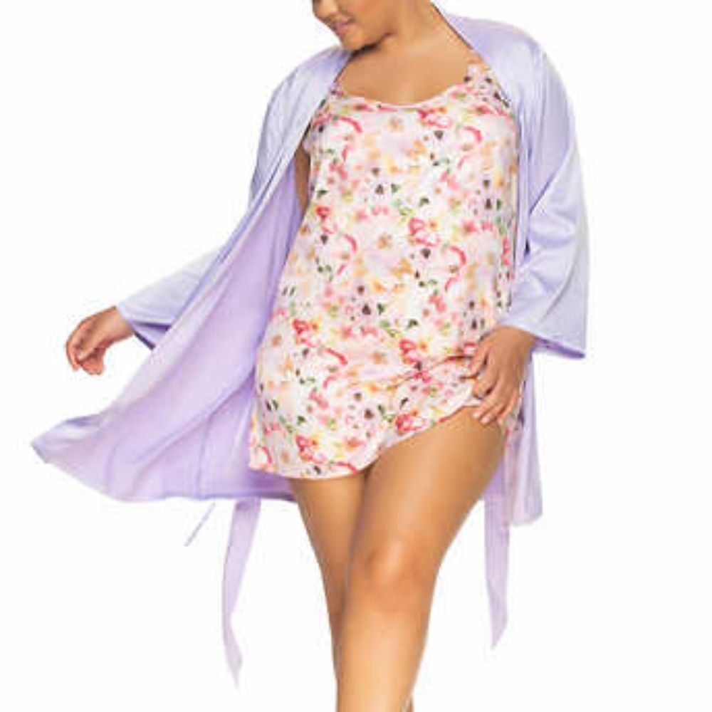 Felina Ladies Chemise & Robe Set - Picture 5 of 7